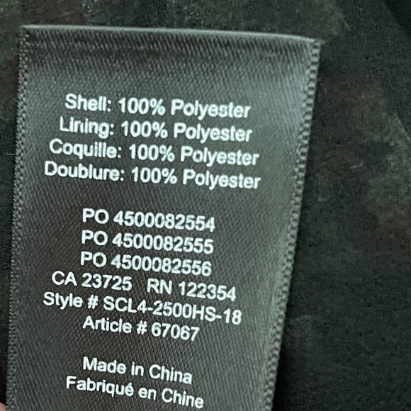 Wilfred Aritzia Medium Black Floral Long Sleeve Ruffle Mock Neck Long Sleeve Bl… - Picture 10 of 10